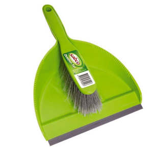 Laundry: SABCO Dust/Pan Brush Set - Green