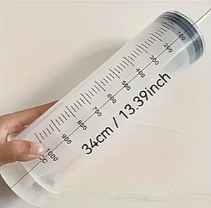 Transparent Syringe, 1000ml