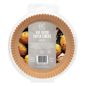 Kates Air Fryer Paper Liners Round 16cm - Set of 20