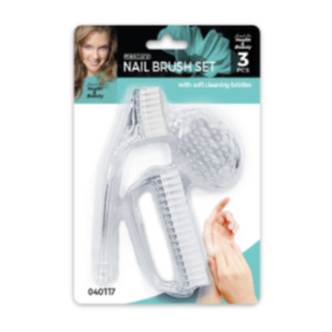 Nail Brush 3Pc Set