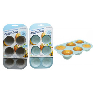 6-Cup Silicone Muffin Cup Pan