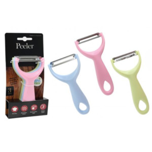 Y-Shape S/Steel Peeler 3pk