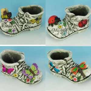 Garden: Boot Flower Pot Single