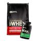 Optimum Nutrition 100% Whey 10lb + Free Bcaa 60 Cap