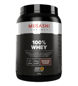 Trade Me Promo: Musashi 100% Whey 2kg