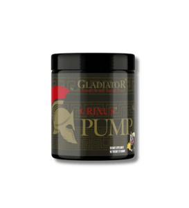 Gladiator Crixus Pump Stim-Free Nitric Oxide Pre-Workout