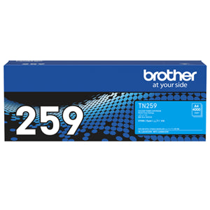 Brother Printers Accessories: Brother TN259C Extra High Yield Toner Cyan