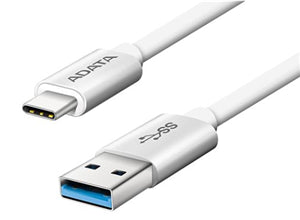 Cables Monitor Video: ADATA USB3.2 Type-C (M) to USB Type A (M) Cable 1m 5Gbps 15W