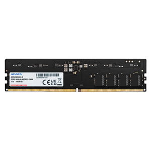 Memory Desktops: Adata 32GB DDR5-5600 RAM DIMM Lifetime wty