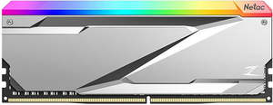 Memory Desktops: Netac Z RGB 32GB (2*16GB) DDR5-7200 C34 DIMM Gaming RAM Silver