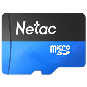 Memory Secure Digital: Netac P500 microSDHC UHS-I Card with Adapter 32GB
