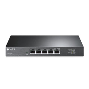 Network Switches: TP-Link SG105-M2 5 Port 2.5 Gigabit Switch Steel Case