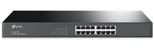 Network Switches: TP-Link SG1016 16 Port Gigabit Switch 19 inch Rack Mount