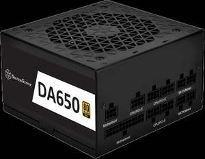 Power Supplies: Silverstone DA650-G Gold 650W Modular ATX PSU 3yr wty