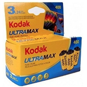 Instant Camera Film: KODAK Ultramax 400 iso 135-24 3 Pack