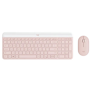 Keyboards: Logitech MK470 Slim Wireless Desktop Kit - Rose