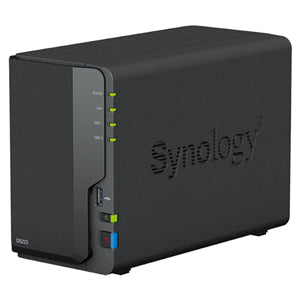 Network Storage: Synology DS223 2 Bay 1.7GHz 2GB RAM NAS 2Yr Wty