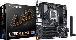 Motherboards: Gigabyte B760M C V3 WIFI DDR5 mATX LGA1700 Motherboard