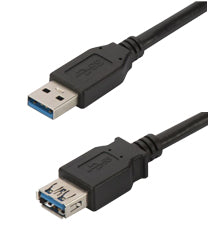 Cables Usb Firewire: Digitus USB 3.0 Type A (M) to USB Type A (F) 3m Extension Cable