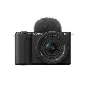 Sony Alpha ZVE10 24.2MP APS-C M/less Cam E Mount w/16-50 II Black