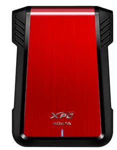 Drives Enclosures: ADATA XPG EX500 SATA USB 3.0 2.5" External HDD Enclosure - Red