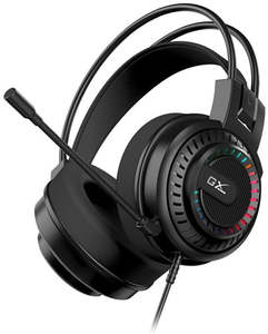 Headset Microphone: Genius HS-GX570 USB Wired Gaming Headset