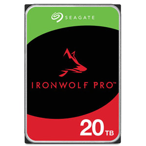 Drives Hdd 3 5: Seagate IronWolf Pro 20TB SATA 3.5" 7200RPM 256MB NAS HDD 5Yr Wty