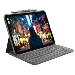 Ipad Iphone Accessory: Logitech Slim Folio for i-Pad 10th Gen