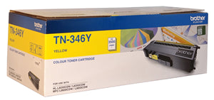 Brother Printers Accessories: Brother TN-346Y Yellow High Yield Toner