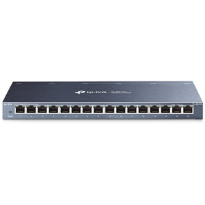 Network Switches: TP-Link SG116 16 Port Gigabit Switch Steel Case