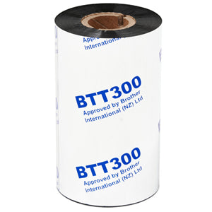 Pos Consumables: Brother BTT300SWR Standard Wax Resin 110mm x 300m 6pk
