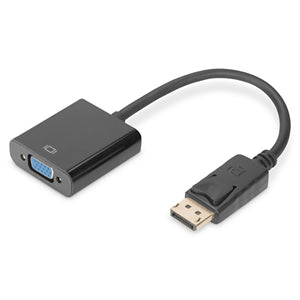 Cables Monitor Video: Digitus DisplayPort (M) to VGA (F) Adapter Cable