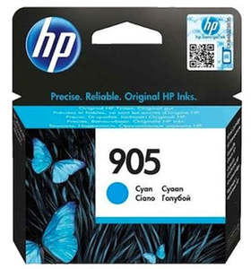 Printer Consumables: HP 905 Cyan Ink Cartridge