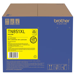 Brother Printers Accessories: Brother TN851XLY Yellow High Capacity Toner