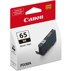 Printer Consumables: Canon CLI-65BK Dye Black Ink Cartridge (Monet)
