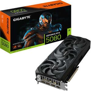 Graphics Cards: Gigabyte GV-N5080WF3OC-16GD RTX5080 16GB GDDR6X PCIE Graphics Card