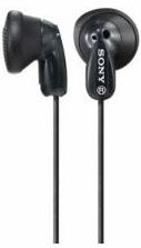 Headset Microphone: Sony MDRE9LPB Fontopia Headphones - In Ear Style Black