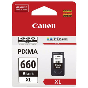 Printer Consumables: Canon PG-660XL Black High Yield Ink Cartridge