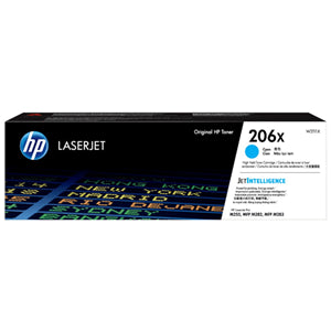 Printer Consumables: HP 206X Cyan High Yield Toner