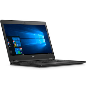 Cheap Laptops: Dell Latitude E7470 Ex Lease Laptop i5-6200U 16GB RAM 256GB SSD 14" Webcam Win 10 Pro