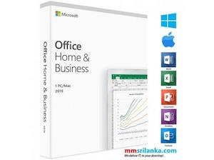 Software: Office 2019 Home & Business 1 PC/MAC