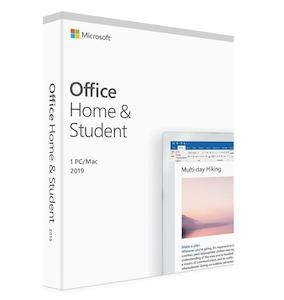 Software: Office 2019 Home & Student (1 PC/Mac )