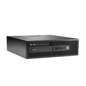 Hp Desktop Computers: HP EliteDesk 800 G2 SFF Ex Lease Desktop i5-6500 3.2 GHz 8GB RAM 256GB SSD Windows 10 Pro P400 2GB Graphics Card