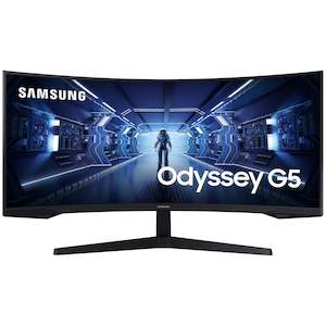 Samsung Odyssey G5 34" Ultrawide QHD 165Hz Curved Gaming Monitor Brand New