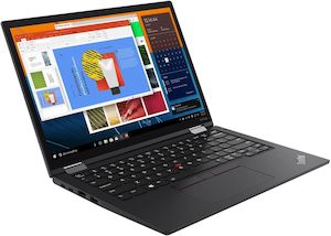 Lenovo Laptops: Touch Screen Lenovo ThinkPad Ex lease X13 Yoga i5-10210U Turbo 4.20GHZ 16GB RAM 256GB SSD Windows 11 Pro