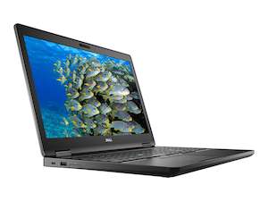 Dell: Dell Latitude 5580 15.6" Ex lease Laptop i7 Turbo 3.80GHZ 16GB RAM 256GB SSD Windows 11 Pro
