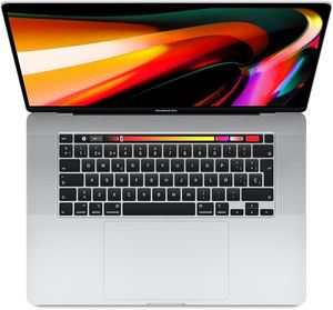 Graphics Laptop: Apple MacBook Pro 2019 Touch bar i7 Turbo 4.5GHZ 32GB RAM 1TB SSD RADEON PRO 5300M 4GB GPU 16" Mac OS Tahoe Silver