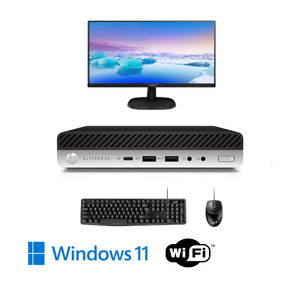 Special Combo Deal HP EliteDesk 800 G4 Tiny Mini PC i5-8500T 8GB RAM 256GB SSD W&hellip;