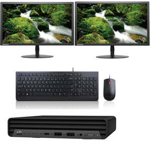 Powerful PC Setup!! HP Mini 800 G9 Tiny PC Ex Lease i5 12th gen 32GB RAM 1TB SSD&hellip;