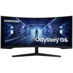 Samsung Odyssey G5 32" QHD Curved Gaming Monitor Ex Display Unit